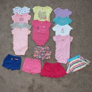 Large Baby Girl Clothing Lot